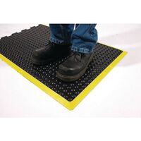 Anti-fatigue rubber safety bubblemat - 1.2m x 0.9m