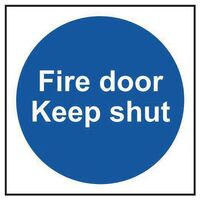 Fire Door Keep Shut - multipack Of 10 signs
