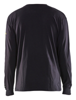 Flammschutz Langarm Shirt 3483 marineblau