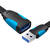 Flat USB 3.0 extender Vention VAS-A13-B150 1.5m Black