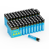 96x AAA LR03 1.5V Alkaline Batteries 7 Years Shelf Life High Performance