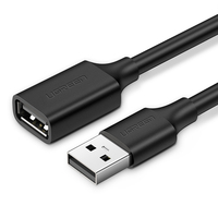 Przedłużacz kabla przewodu USB 2.0 480Mb/s 3m czarny