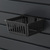 Cratebox "Standard" / Dump Bin / Box for Slatwall System / Plastic Basket | black