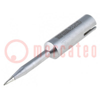 Tip; conical; 0.4mm; for soldering station; ERSA-RDS80