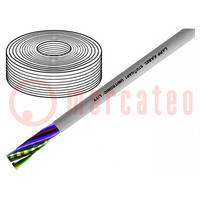 Wire; UNITRONIC® LiYY (TP); 10x2x0.14mm2; unshielded; 350V; Cu