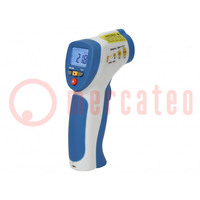Infrared thermometer; LCD; 3,5 digit; -50÷380°C; Opt.resol: 12: 1