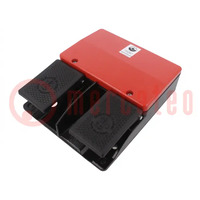 Switch: foot; 3A/250VAC; IP65; -30÷80°C
