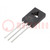 Transistor: NPN; bipolaire; 160V; 1,5A; 1W; TO126
