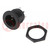 Connector: circular; socket; male; PIN: 3; for panel mounting; 3A