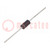 Diode: Schottky rectifying; THT; 100V; 5A; DO201AD; Ufmax: 850mV