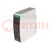 Power supply: switched-mode; for DIN rail; 120W; 12VDC; 10A; 85%