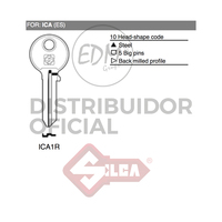 LLAVE ACERO ICA1R ICA