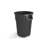 Mülltonne und Mehrzweckbehälter, stabile Griffe, robuster Deckel, Inhalt: 85 Liter Version: 01 - schwarz
