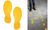DURABLE Bodenmarkierungsform "Fuß", selbstklebend, gelb (9172704)