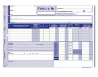 Druk akcydensowy Faktura VAT netto pełna MiP 103-3E, A5, 1 kopia, 80k
