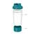 Shaker "Protein", Pro, 0,40 l, Version 1, transparent/teal