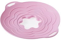 SILIKOMART 72.032.23.0063 TWIST01 VAPO TWIST COUVERCLE SILICONE ROSE 2,5 X 22 X 23,5 CM