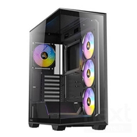 ANTEC Constellation C3 Black ARGB Case 270' Full-View Tempered Glass Dual Chamber Tool-Free Design 4 x ARGB PWM Fns With Built-In Fan Controller ATX Micro-ATX ITX