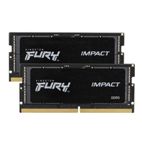 Kingston Technology FURY Impact Black geheugenmodule 64 GB 2 x 32 GB DDR5 2400 MHz