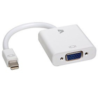 V7 CBL-MV1WHT-5E video átalakító kábel 0,17 M mini DisplayPort VGA (D-Sub) Fehér