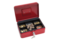 Wedo Cash box, size 3 Geld- & Kartenkassette Rot