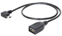 DeLOCK 83356 USB-kabel 0,5 m USB 2.0 Mini-USB A USB A Zwart