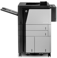HP LaserJet Enterprise M806x+ printer, Zwart-wit, Printer voor Bedrijf, Afdrukken, Printen via de USB-poort aan voorzijde; Dubbelzijdig printen