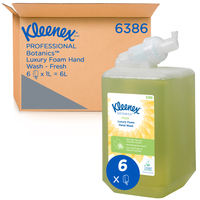Kleenex Botanics Fresh 1000 ml Spender-Nachfüllseife 6 Stück(e)