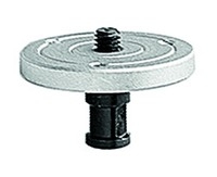 Manfrotto 208 3/8 Platform Adaptor treppiede Argento