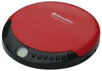 Roadstar PCD-435CD Przenośny odtwarzacz CD Czerwony