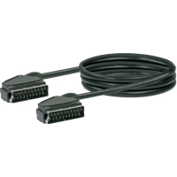Schwaiger SCA7121 533 SCART-kabel 2 m SCART (21-pin) Zwart