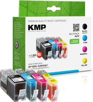 KMP H67V cartucho de tinta 4 pieza(s) Negro, Cian, Magenta, Amarillo