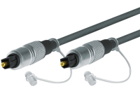 Tecline 2.0m Toslink - Toslink câble audio 2 m Noir