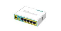 Mikrotik hEX PoE lite router cablato Fast Ethernet Bianco