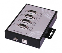 EXSYS EX-1344HMV interface hub USB 2.0 Type-B Metallic