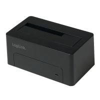 LogiLink QP0026 basisstation voor opslagstations USB 3.2 Gen 1 (3.1 Gen 1) Type-B Zwart