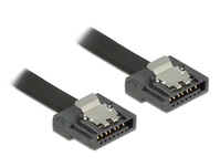 DeLOCK 83838 câble SATA 0,1 m SATA 7-pin Noir