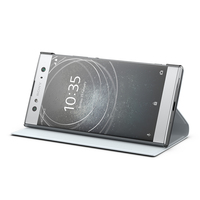 Sony SCSH20S Handy-Schutzhülle 15,2 cm (6 Zoll) Folio Silber