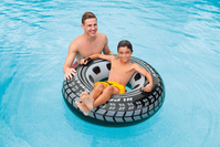 Intex 56268 flotador para piscina y playa Negro, Gris