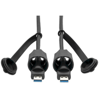 Tripp Lite U325-003-IND USB Kabel 1 m USB 3.2 Gen 1 (3.1 Gen 1) USB A Schwarz