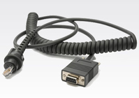Zebra RS232 cable soros kábel Szürke 2,4 M
