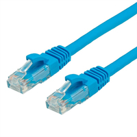 VALUE Cat6a 1.5m Netzwerkkabel Blau 1,5 m U/UTP (UTP)