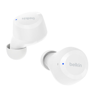 Belkin SoundForm Bolt Headset Vezeték nélküli Hallójárati Hívások/zene/sport/általános Bluetooth Fehér