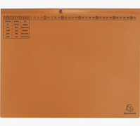 Exacompta 370309B Hängeordner Karton Orange 1 Stück(e)