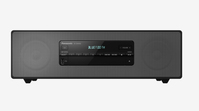 Panasonic STEREO IN LEGNO DAB+ 40 W Home-Audio-Minisystem Schwarz
