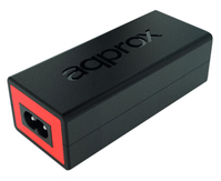 Approx AC ADAPTER PARA HP NOTEBOOK 90W 4.5x3mm adaptador e inversor de corriente Interior Negro, Rojo
