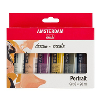 Amsterdam 17820502 Bastel- & Hobby-Farbe Acrylfarbe 6 Stück(e)
