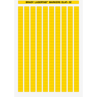 Brady ELAT-32-747Y-10 etykiet do nadruku Żółty Samoprzylepne etykiety do drukowania