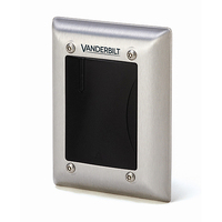 Vanderbilt HD500 Basic access control reader Black, Stainless steel