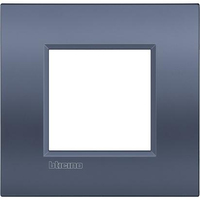 bticino LNE4802BM Wandplatte/Schalterabdeckung Blau